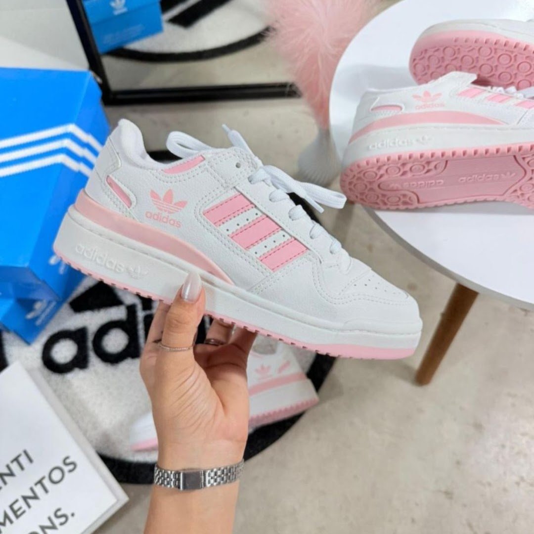 Adidas Forum Low 84 ADV - Branco/Rosa RDS