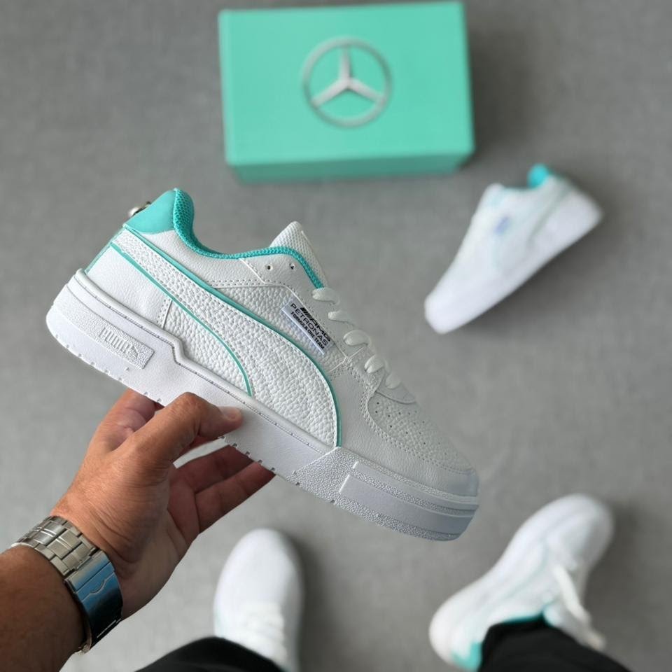 Tênis Puma Mercedes AMG Petronas - Branco/Verde TCS