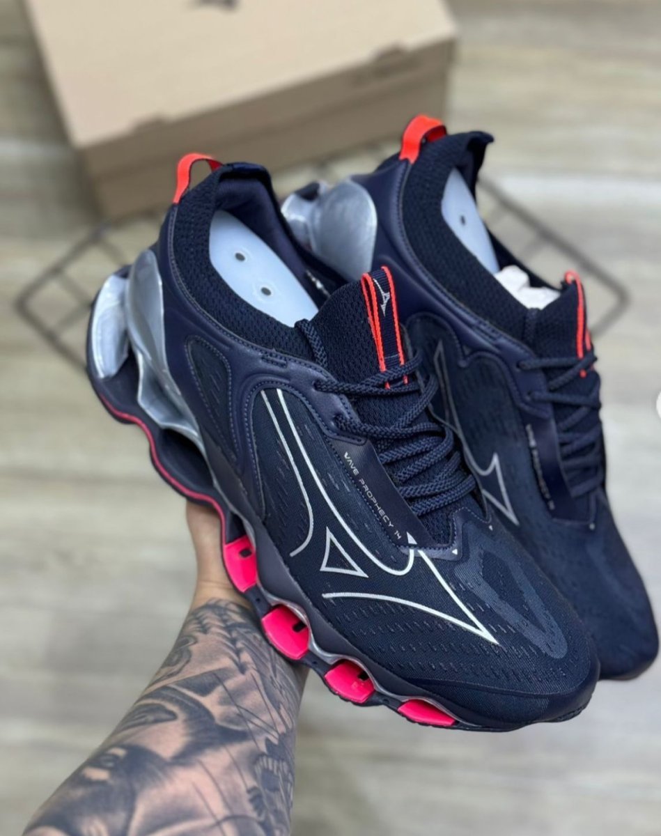 Mizuno Wave Prophecy 14 Importado Vietnã Preto/Vermelho DDM