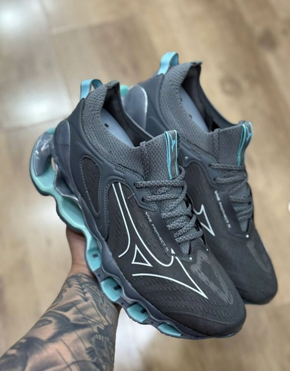 Mizuno Wave Prophecy 14 Importado Vietnã Preto/Verde DDM