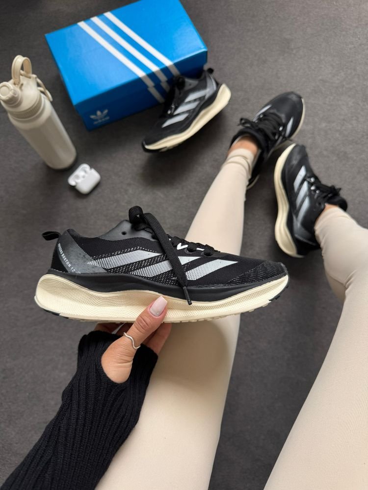 Adizero Boston 12 - Preto/Branco RDS