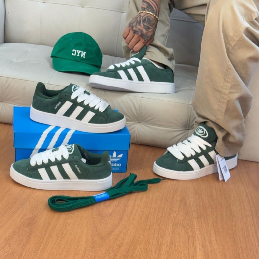 Adidas Campus - Verde/Branco RDS