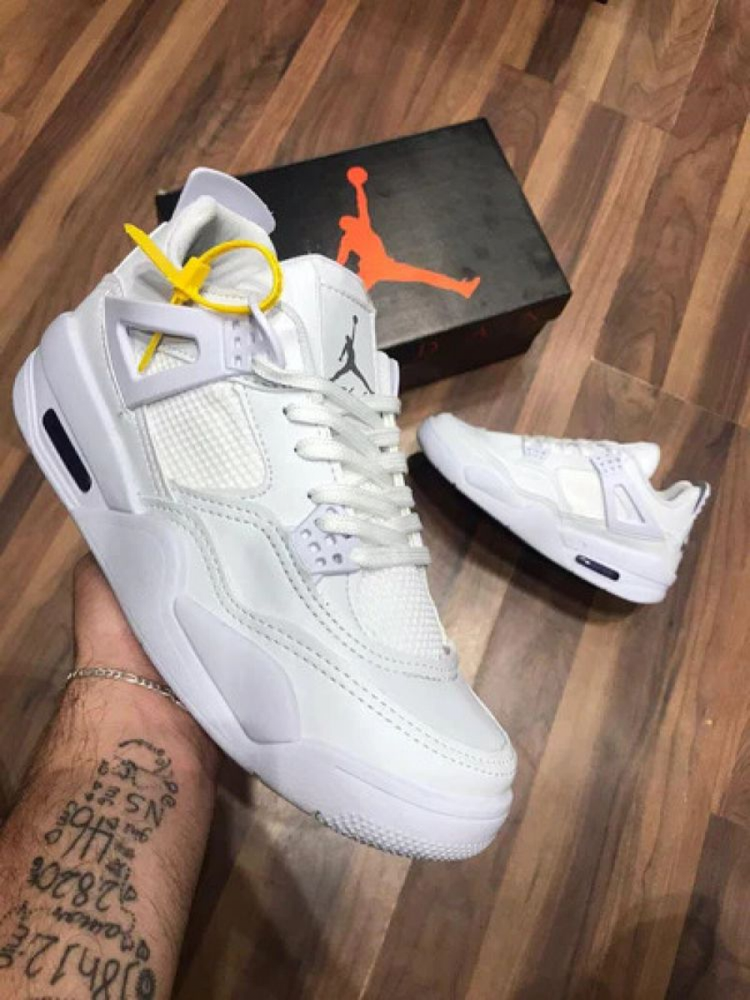 Tênis Air Jordan Retro 4 - Branco RDS